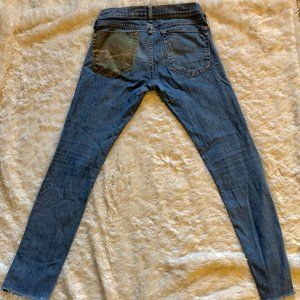 Rag & Bone | Dre Kilburn Camo Pocket Skinny Jeans